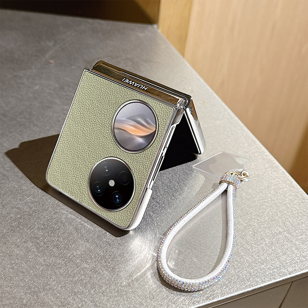 搞怪流汗西高地表情折叠屏手机壳