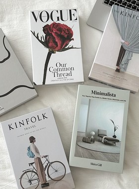 快速发货简约现j代北欧风格假书仿真书装饰品道具摆设模型创意客