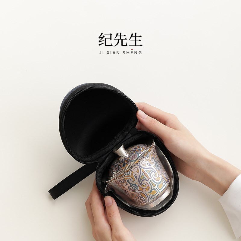 现货速发故宫便携旅行茶具礼盒快客杯送长辈领导老师父亲寿宴生日