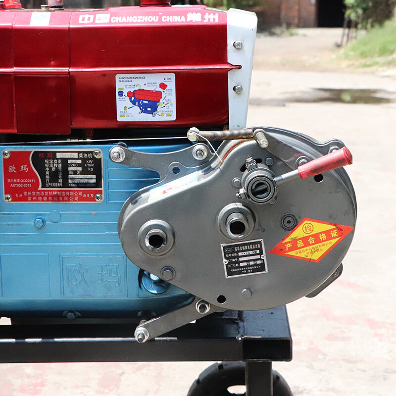 水冷柴油机免摇启动器无电瓶启动机拖拉机启动马达手摇改装助力器