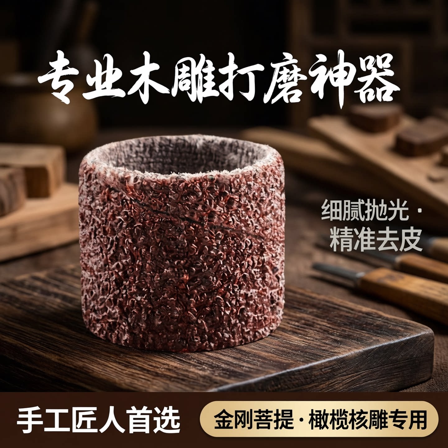 即金包邮砂纸圈100个打磨头