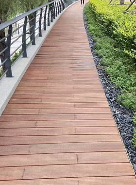 竹木地板户外重竹耐高竹钢室外深碳木公园防水竹子地板纯厂家直销