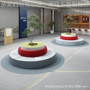 办公沙发异形培F机构拼沙发接待SF 01休息区商务会客休闲沙接发训