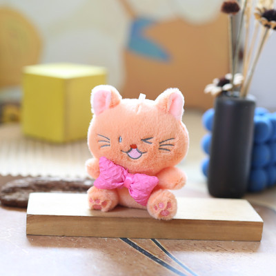 网红可爱萌玛丽猫挂件毛绒玩具公仔小猫咪包包挂饰钥匙扣娃娃玩偶
