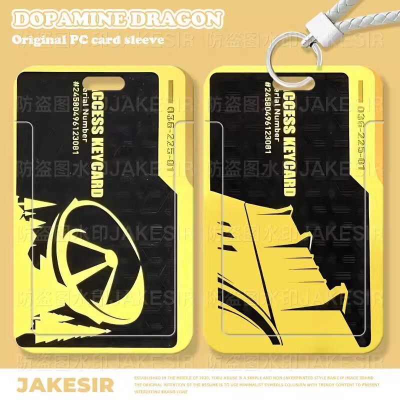 三角洲总裁会客厅学生滑盖卡套饭卡校园公交卡门禁身份证保护套