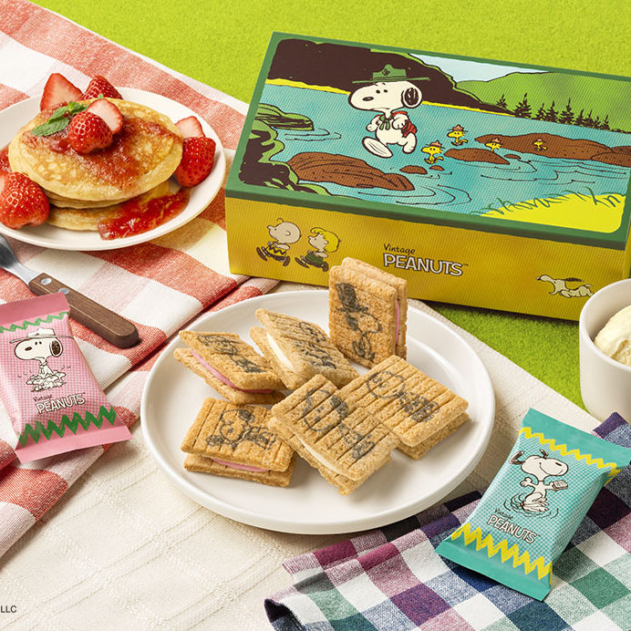 【现货】日本人气sugarbuttertree黄油树限定史努比夹心饼干礼盒