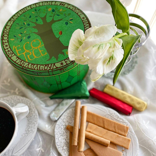 【保真特惠】日本人气老牌本高砂屋夹心蛋卷圆铁盒礼盒伴手礼