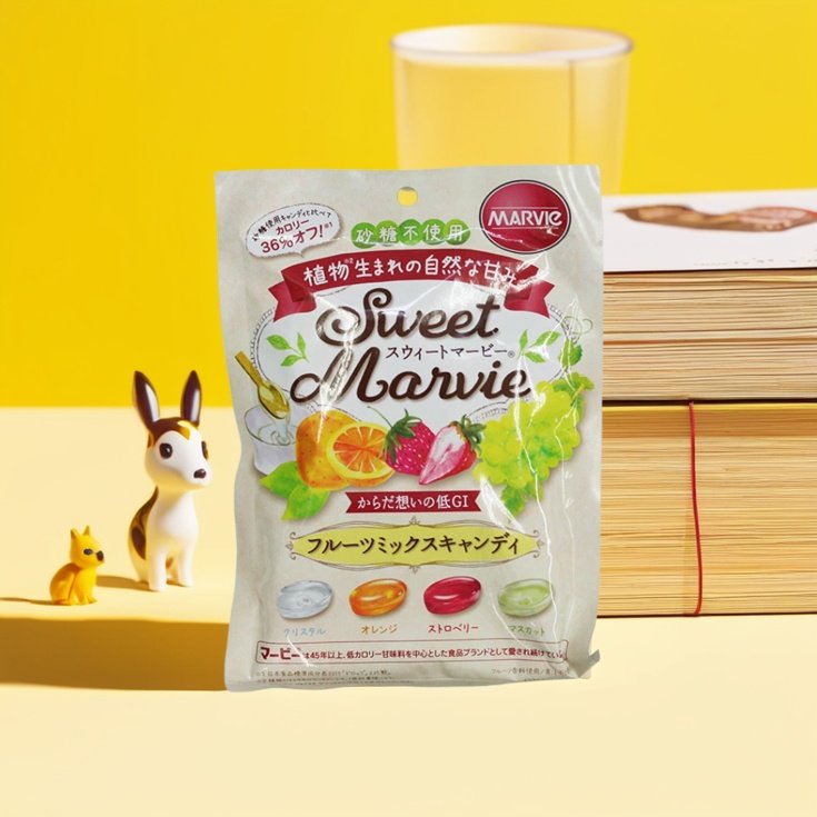 现货日本HABA不含砂糖零卡糖麦芽糖混合水果味硬糖儿童糖果零食