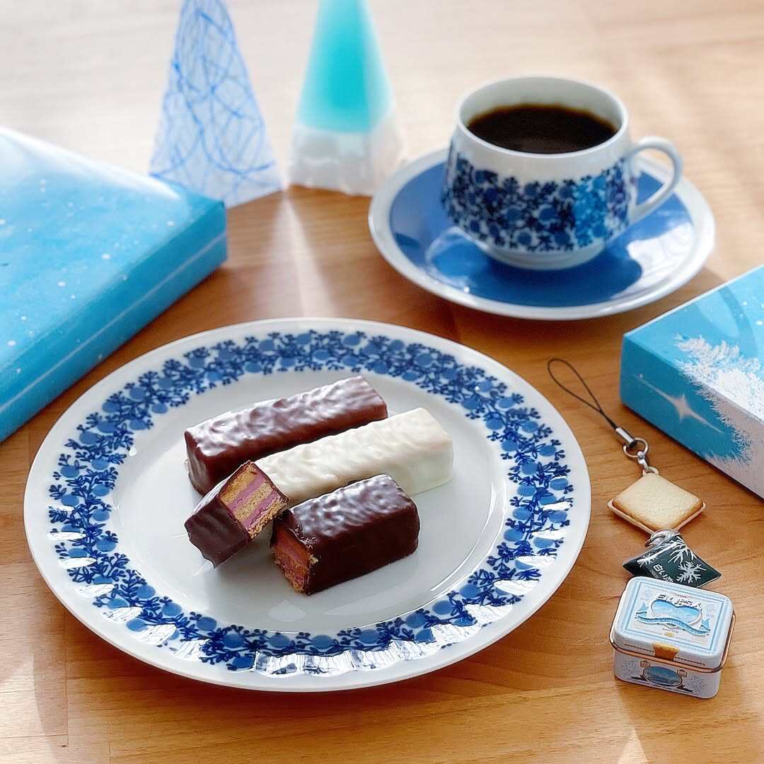 日本白色恋人美冬抹茶巧克力夹心威化饼干零食女友节日伴手礼礼盒