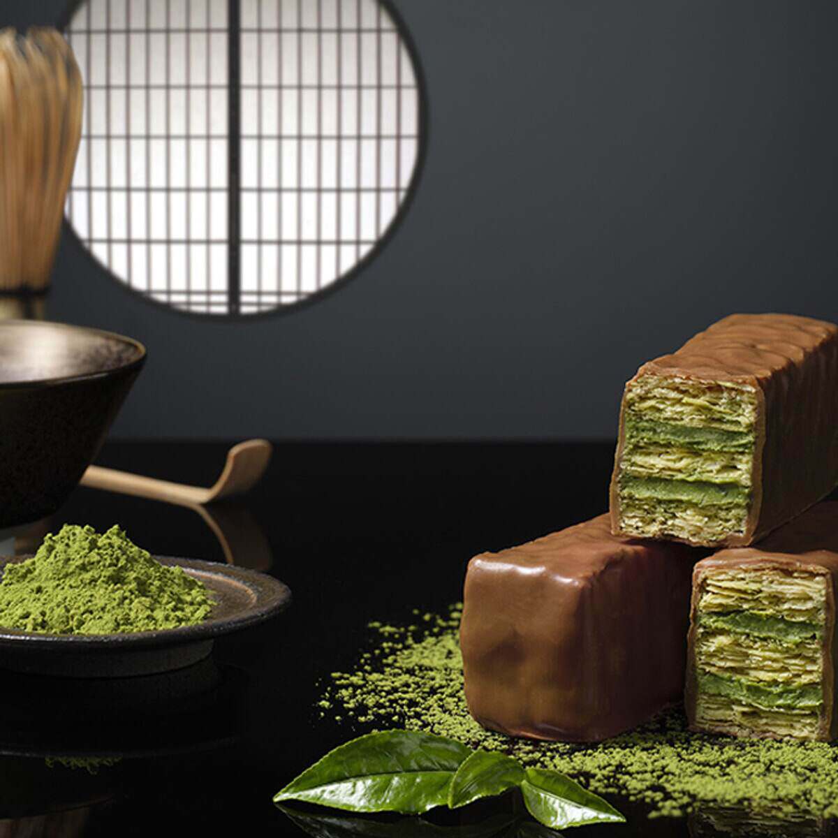 日本mary玛丽千层酥抹茶限定威化饼干限定夹心礼盒高级伴手礼