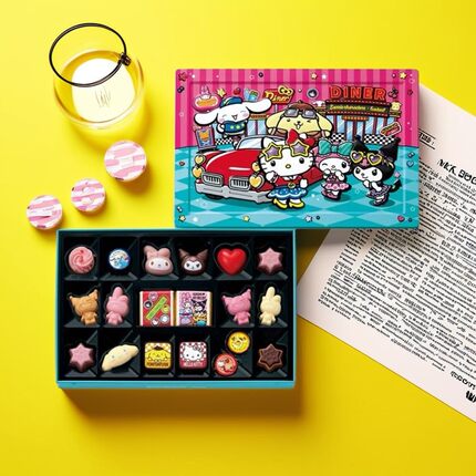 情人节限定日本网红限定三丽鸥hellokitty库洛米sanrio巧克力