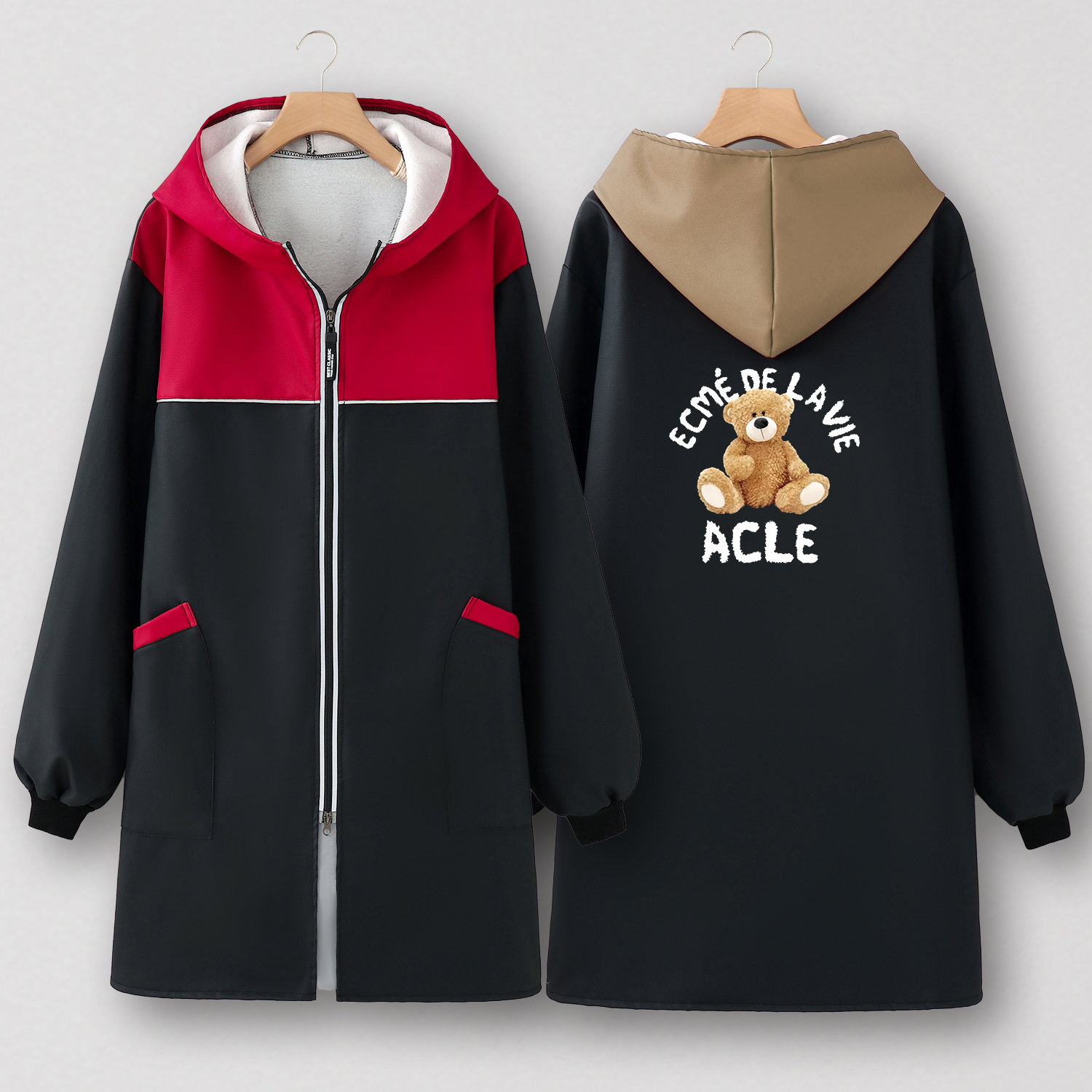 厨房家用定制加绒加厚围裙