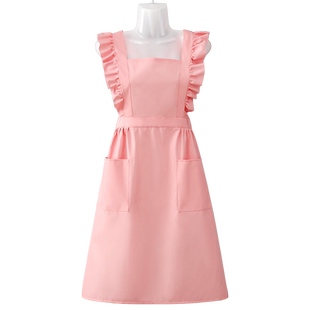 围裙防油防水超好看的厨房家用女士2025新款定制可爱夏季薄款韩式