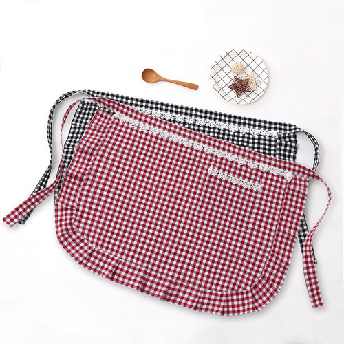 半身围裙纯棉定制logo印字