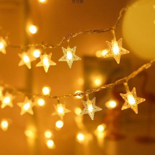 星星灯网红房间卧室寝室布置ins节日装饰心led小灯串彩灯闪灯
