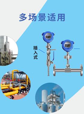 厂家供应热式入气AYD管体质量流道量计 式插式 一体式气体流量计