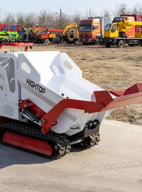 出口美国迷你Dump truck 农用液压运输车履带自卸车EPA翻斗车