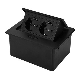 嵌入式 英标EU德标办公桌电源插座 隐藏欧标桌面插座出口跨境弹起式