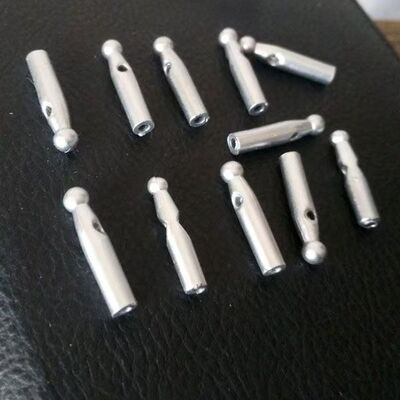 雨伞配件太阳伞三折伞头尾珠遮阳折叠伞配件零件伞珠堵头送针线