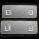 免打孔置物架无痕贴配件卡扣透明挂钩收纳架免钉贴片背胶魔力贴