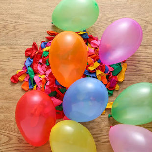 3寸小气球打靶气球水气球儿童气球玩具打枪飞镖彩色迷你汽球批发