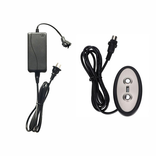 三敏电动沐足沙发按摩椅伸缩床手控器带USB充电配件29V电源配套