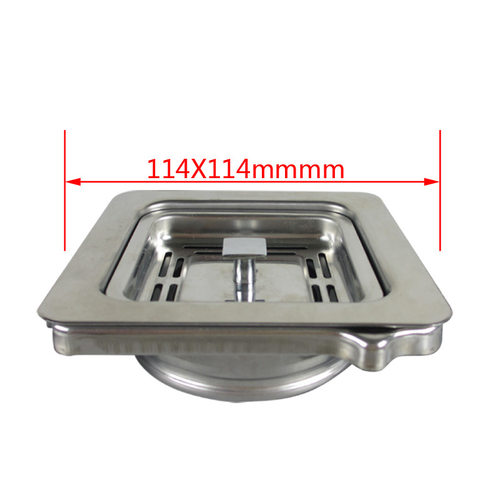天力厨房食物垃圾处理器方形下水器 破碎机114X114落水XK283C001