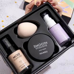 天猫U试先用大牌体验装正装送朋友隔离粉底散粉四件套u试先用u选