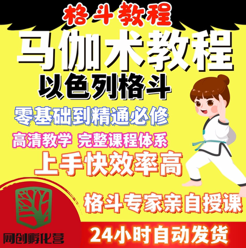 马伽术教程以色列全集视频教学中文翻译经典格斗术自学视频课程