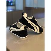 潮流百搭透气休闲鞋 ZaSaFran 时尚 亮钻增高低帮运动鞋 2025春新款