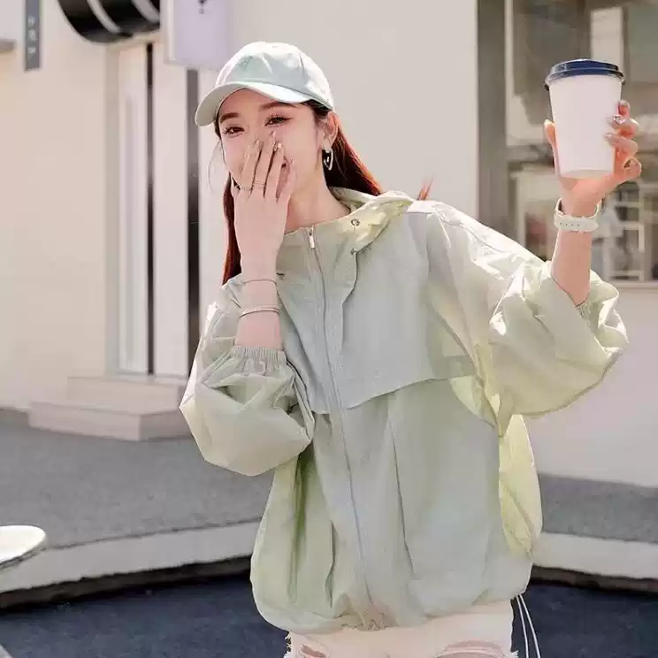 2026新款速干宽松舒适防晒衣女