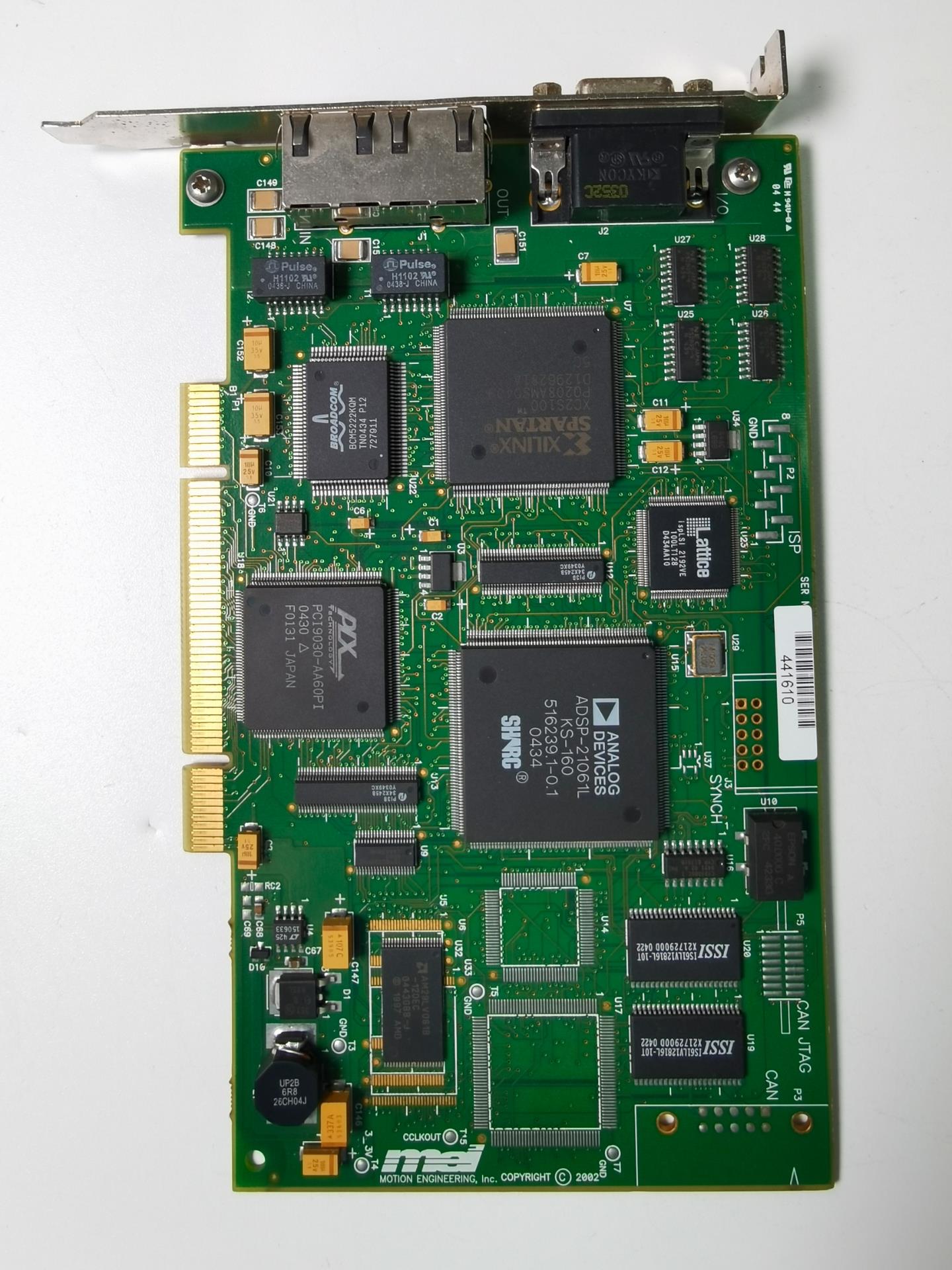 MEI XMP-SYNQNET-PCI-RJ PCB-100