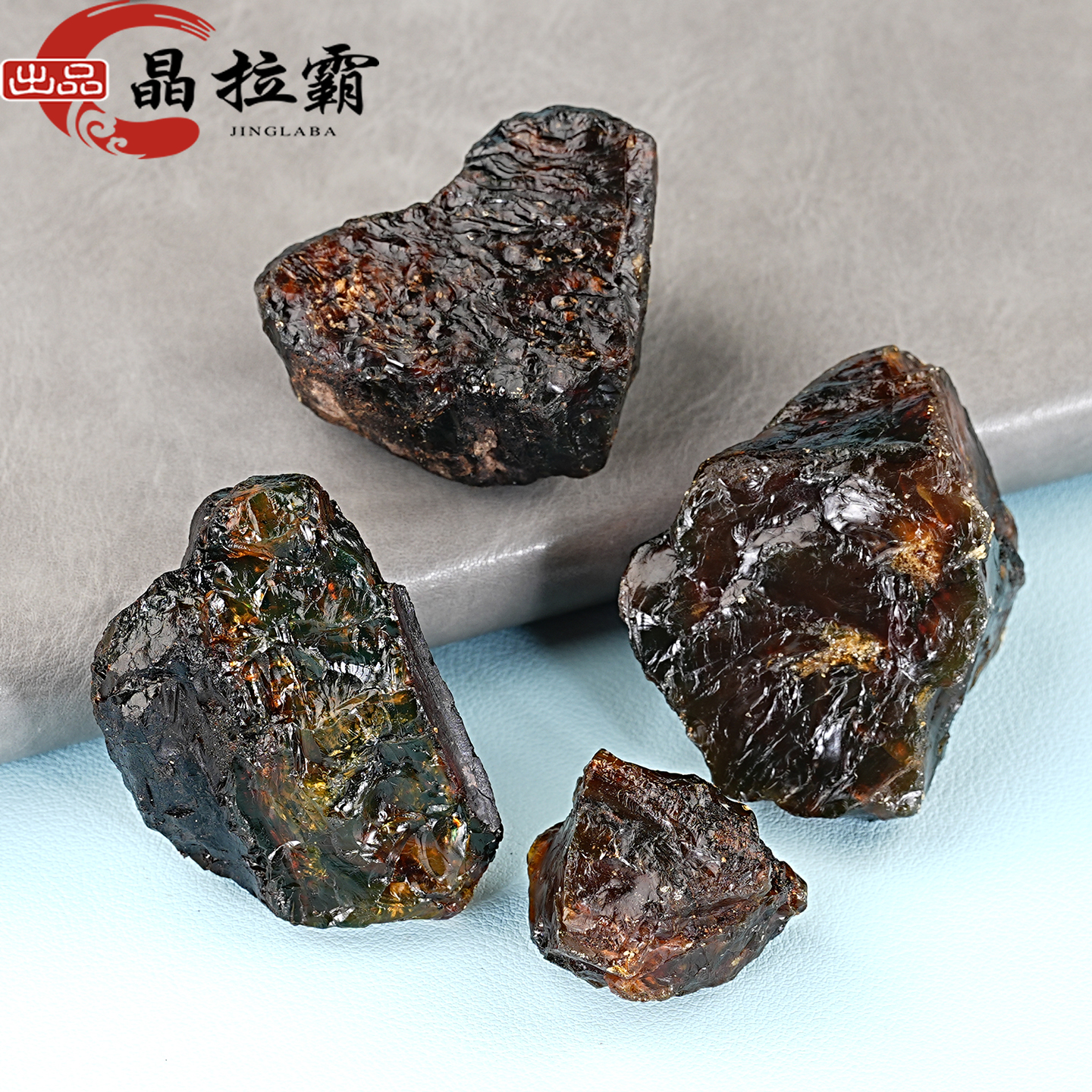 天然琥珀原石摆件毛料