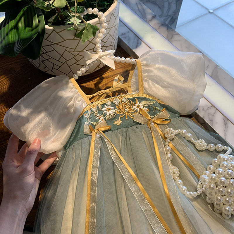 女童汉服襦裙古风汉服图片