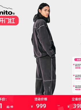 Dimito23/24抓绒裤男女春季防风保暖长裤 POLARTEC STITCHED