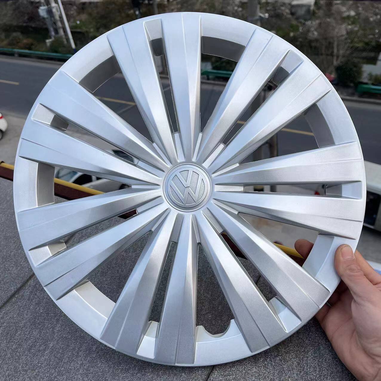 16-21款大众新桑塔纳捷达轮毂盖轮盖轮罩钢圈轮胎保护外壳盖14寸