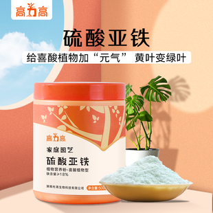 高力高硫酸亚铁花肥料喜酸植物月季 花茶花茉莉花杜鹃栀子花专用肥