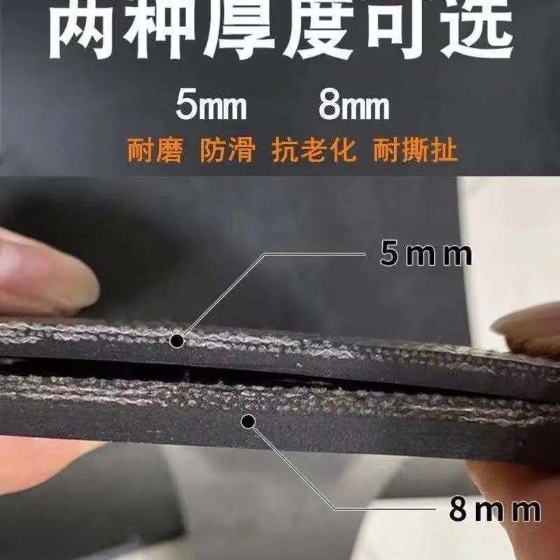 铺车厢橡胶垫耐磨橡胶板夹线输送带铺地面防滑货车车专用橡胶皮垫图片