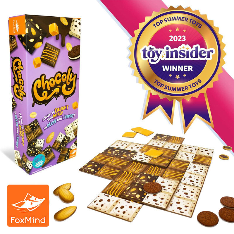 Foxmind相厮巧克力棋统筹规划博弈对战游戏亲子互动儿童益智玩具