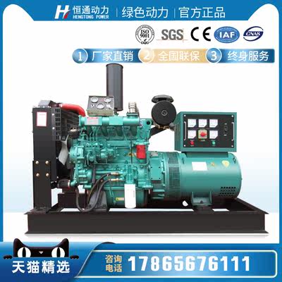 潍坊30/50/75/100/150/200/300kw400千瓦柴油发电机组 发电机380v