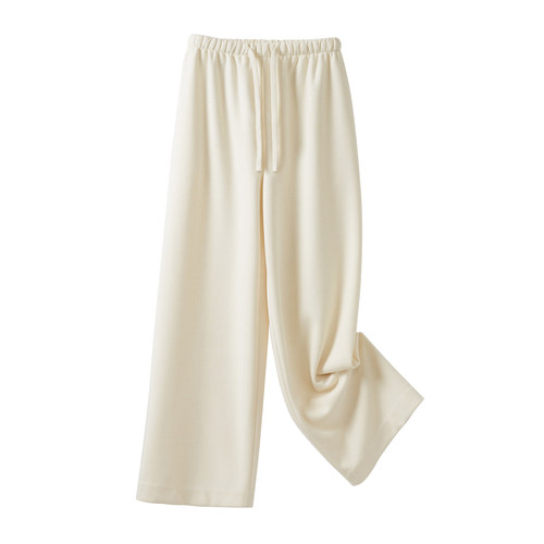 休闲裤黑色直筒下垂感裤子长裤显瘦小个子秋季阔腿裤秋冬9905