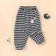 时尚 小童百搭长裤 条纹休闲裤 女宝宝春装 运动裤 童装 新款 卫衣裤