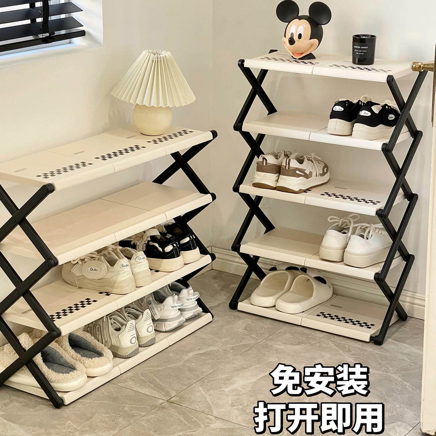 鞋架简易室内门口宿舍多层折叠