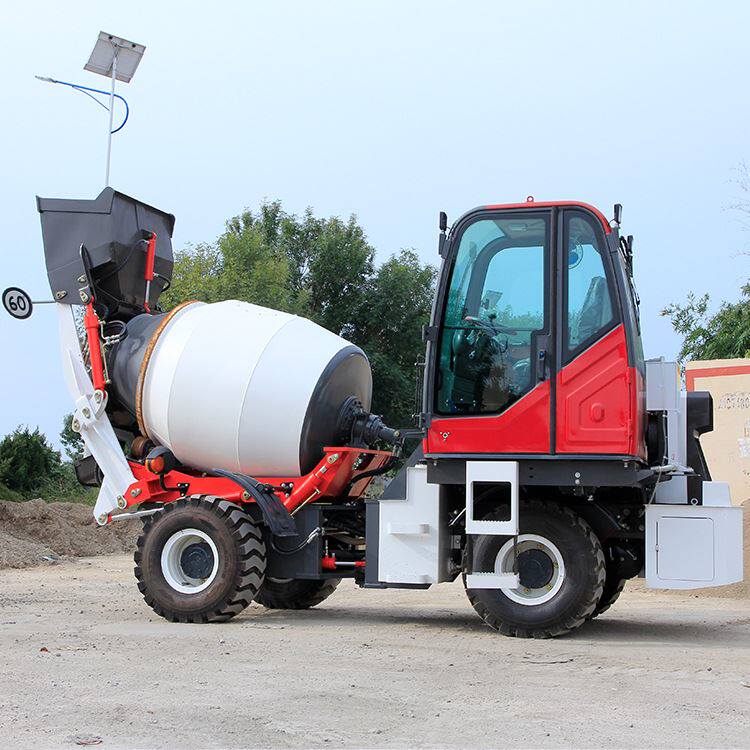 自上料搅拌车小型自卸移动装载搅拌车设备建筑工地水泥砂浆