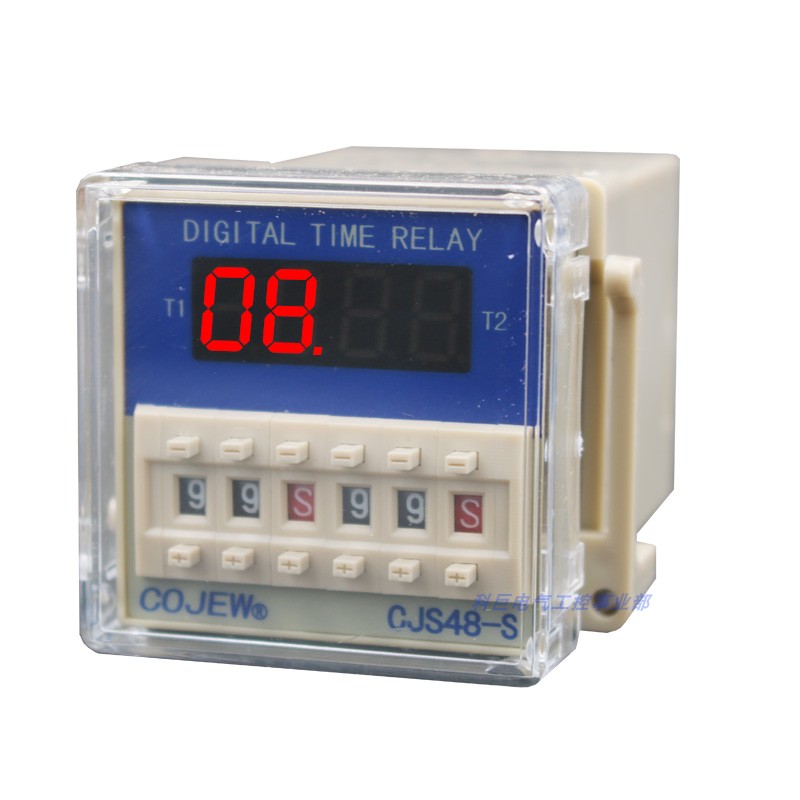 CJS48-SK带启动控制端两路先后工作同时M停止时间继电器延时开关