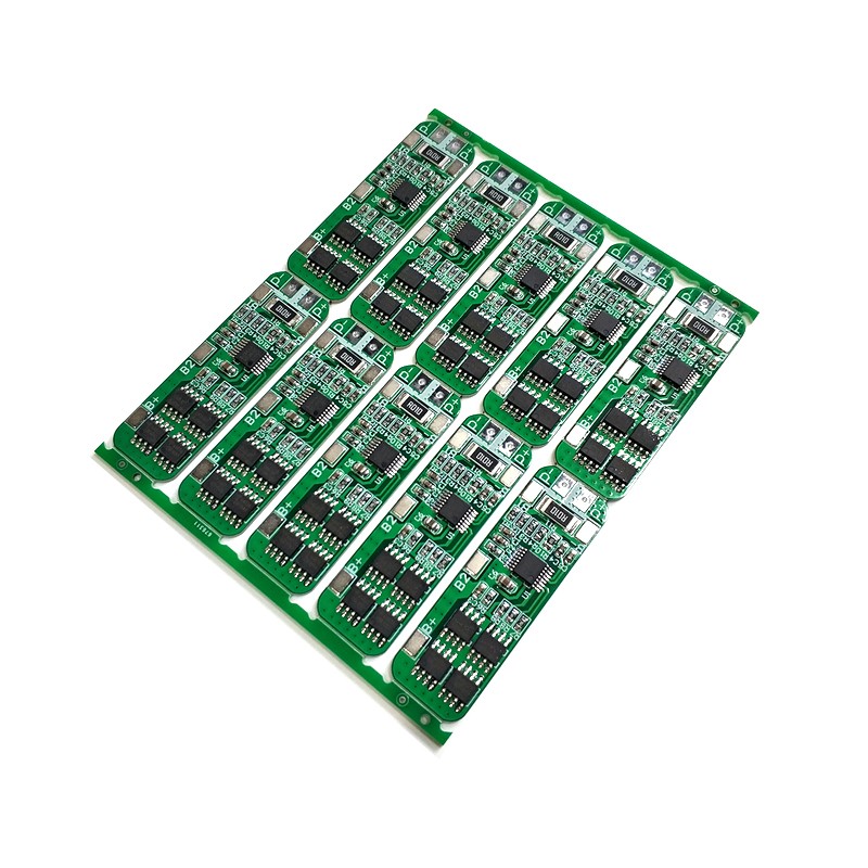 3串12V18650锂电池保护板11.1V 12.6V防过充 过放峰值10A过流保护