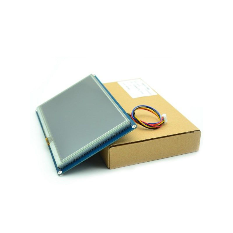 X5 4.3寸电容屏USART HMI串口屏带外壳支持影片音频TFT液晶萤幕