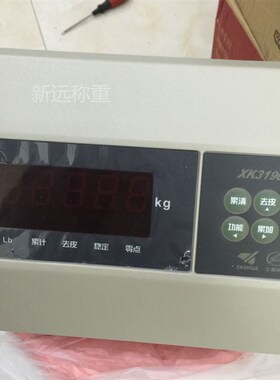 上海耀华XK3190-A6仪表电子秤称头电子地磅A6B显示器称重控制仪表