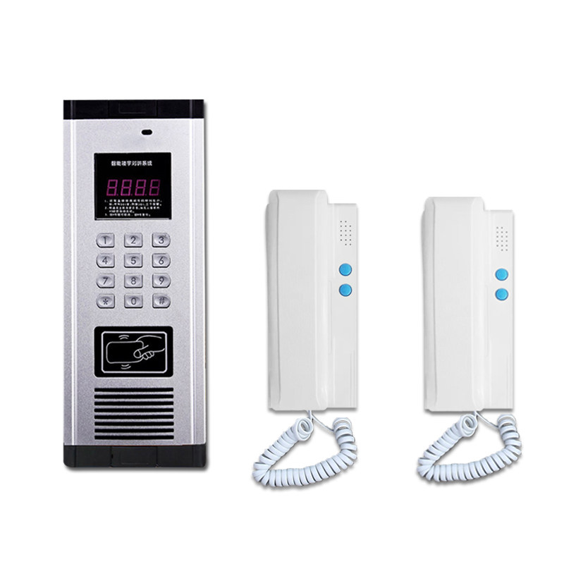 楼宇非可视对讲电话机系统单元小区智能门铃主机电子门禁系统套装
