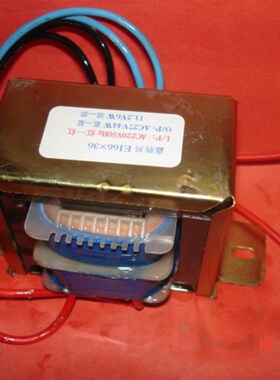 车库门50W220V转27V,11.2V自动门EI6636-1机床自动控制电源变压器